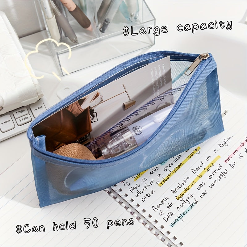 Large Capacity Pencil Case School Office Supplies Gift Storage