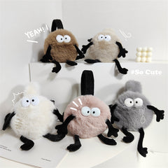 Plush Foldable Earmuffs Winter Thickened Warmth Ear Protection