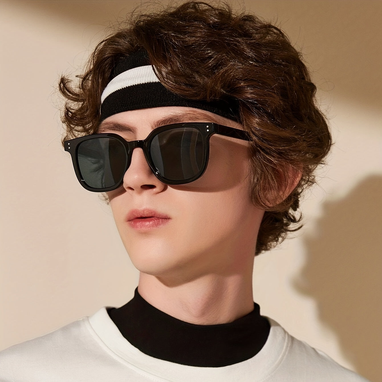 Vintage Round Frame Men's Sunglasses
