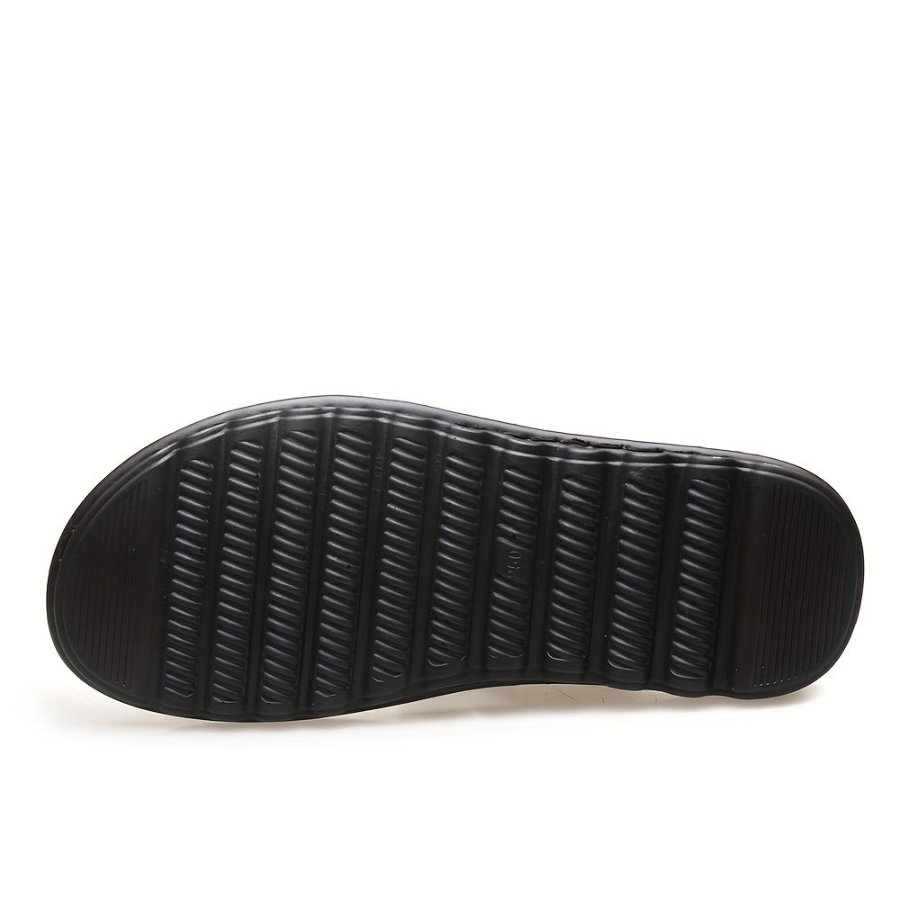 Men's Non Slip Sandals Quick Drying Comfy Slides Beach Shoes
