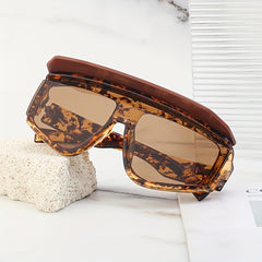 UV Protection Sunglasses with Hooded Curtain for Men and Women