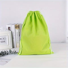 Portable Shoes Bag Travel Storage Pouch Drawstring Dust Bags Non Woven Fabric