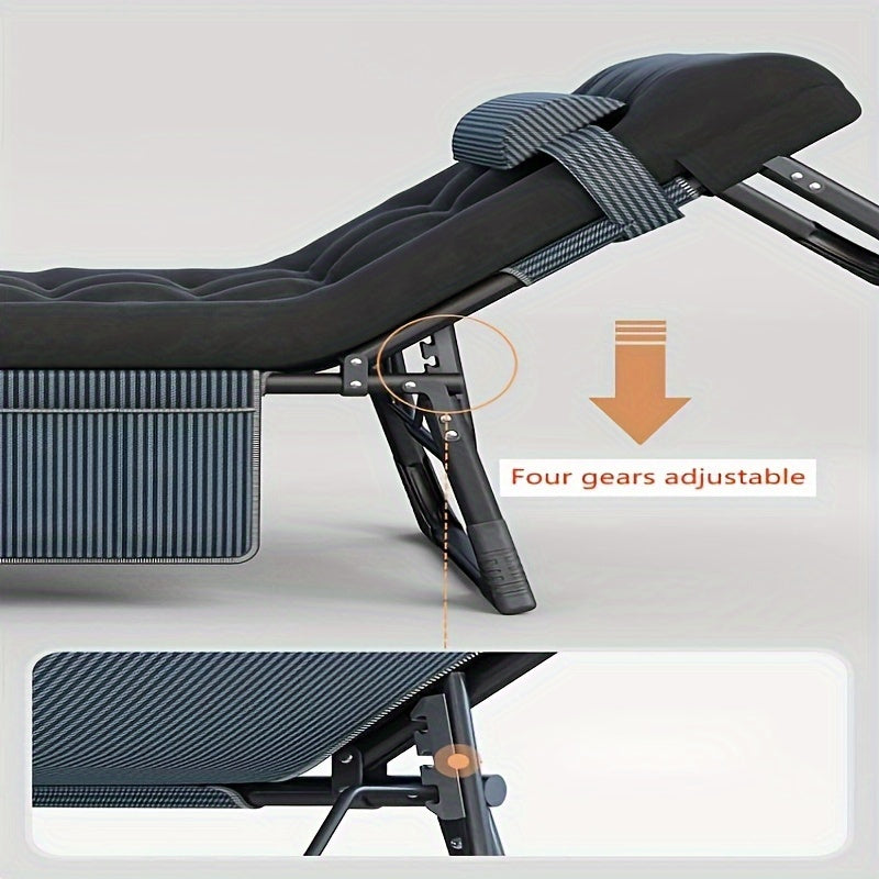 Portable Folding Bed for Outdoor Travel Camping Office Lunch Break