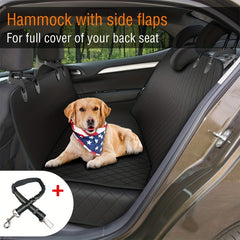 Waterproof Car Pet Seat Mat with Safety Rope