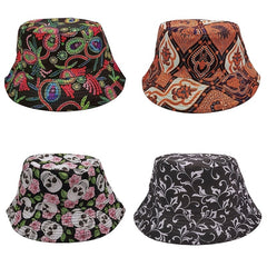 Novelty Pattern Bucket Hat Fisherman Cap Sun Hats