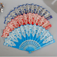 Antique Folding Fan 17 78 Cm For Women Girls Men