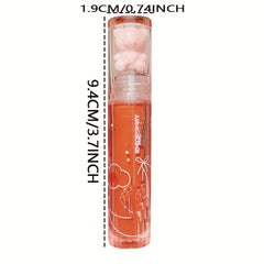 6 Colors Sparkling Lip Glaze Long Lasting Fuller Lip Tint Mirror Dewy Finish