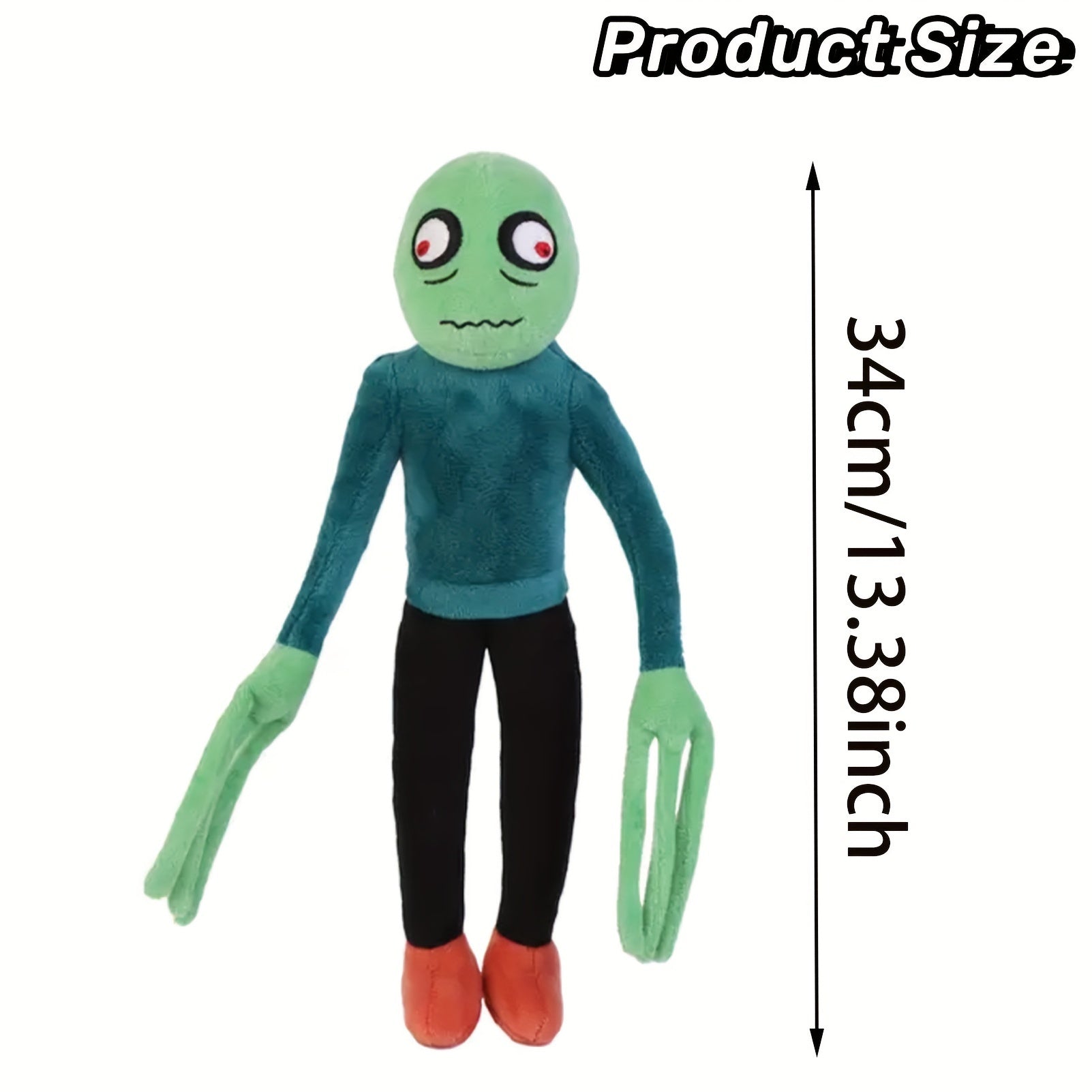Spooky Fingers Plush Toy 34cm Horror Monster Doll with Fang-like Teeth