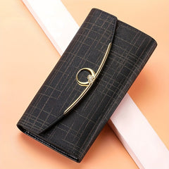 Women's Trifold Wallet RFID Blocking Clutch Handbag