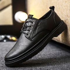 Men's Lace-up Derby Shoes for Business Formal Events