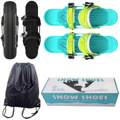Mini Short Ski Skates for Outdoor Snow Skateboarding