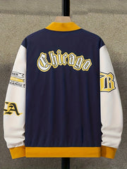 Men's Soft shell Baseball Collar Jacket