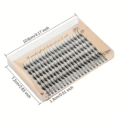 C Curling Natural Long Thick Individual Eyelashes