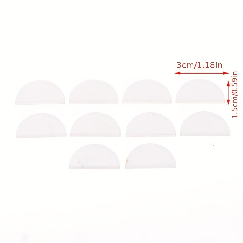 10pcs Acrylic Eyelash Display Stand for Salon and Home Use