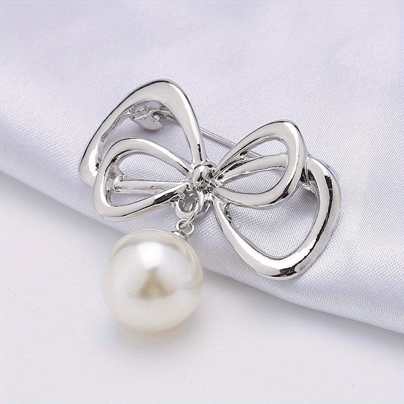 Minimalist Hollow Cross Scarf Clip Ring for Women & Girls