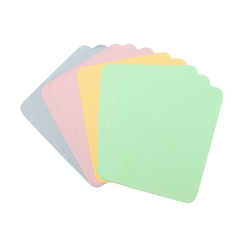 10pcs Microfiber Cleaning Cloth for Glasses Lens Screens & More