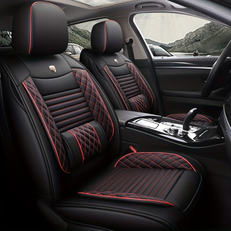 High-end 5 Seat Covers Universal Full Covered Car Seat Protectors