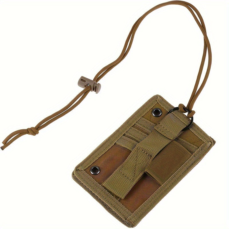 Multifunctional Card Cover with Retractable Lanyard