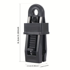 5pcs Tarp Clips Lock Grip Tarp Clamps Tent Fasteners Clips Holder