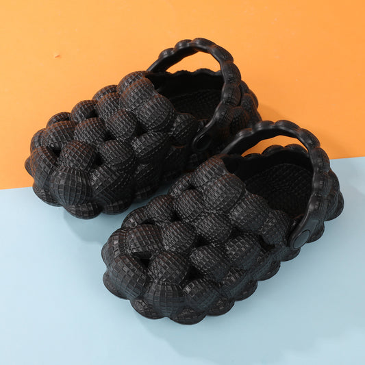 Girls Hollow Out Beach Water Shoes Non Slip Slippers