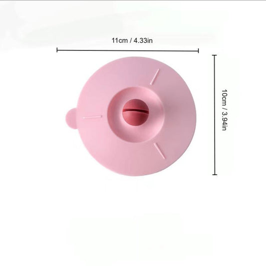 4pcs Universal Silicone Cup Lids, Dust Proof Round Mug Covers