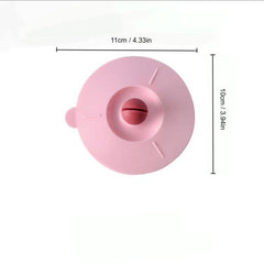 4pcs Universal Silicone Cup Lids, Dust Proof Round Mug Covers