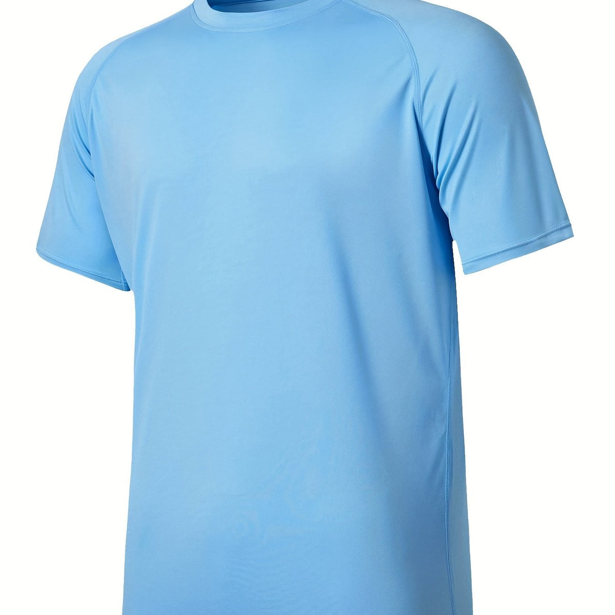 Men's Sun Protection T-shirt Quick Dry Workout Top