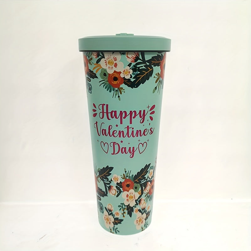 30oz Stainless Steel Vacuum Insulated Cup with Straw