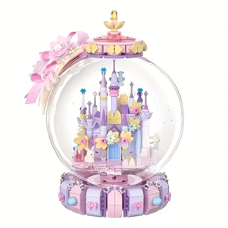 Rotating Castle Building Blocks Set