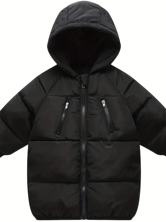 Boys Winter Hooded Puffer Coat Warm Jacket