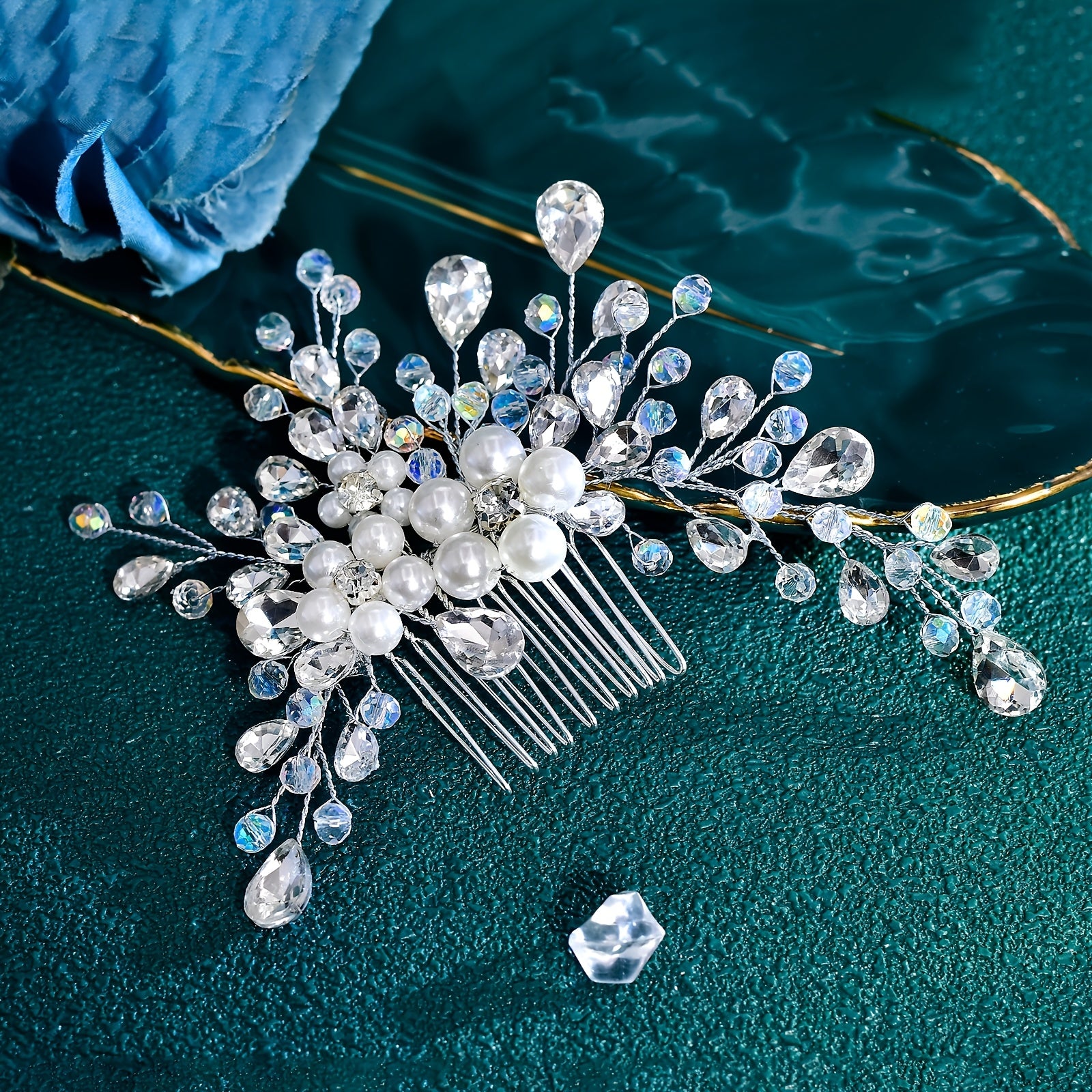 Bridal Styling Decoration Side Comb Wedding Hair Accessory HP850