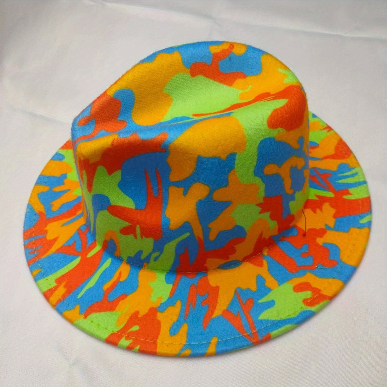Graffiti Jazz Hat All-match Woolen Adjustable