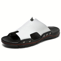 Men's Wear-Resistant Non-Slip Slides Indoor/Outdoor