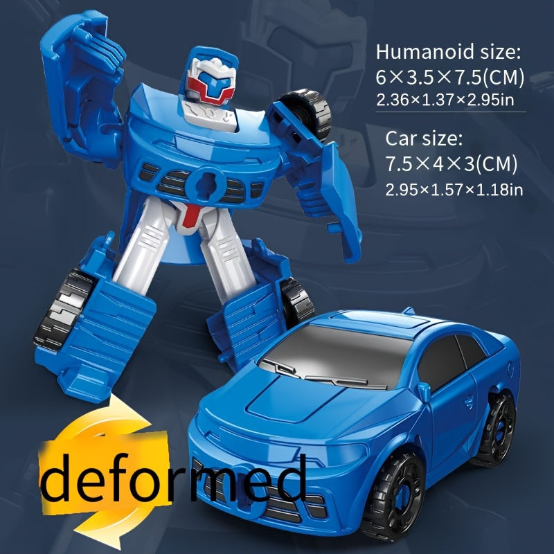 5 In 1 Transforming Toy Handicraft Model Car Shaped Collectible