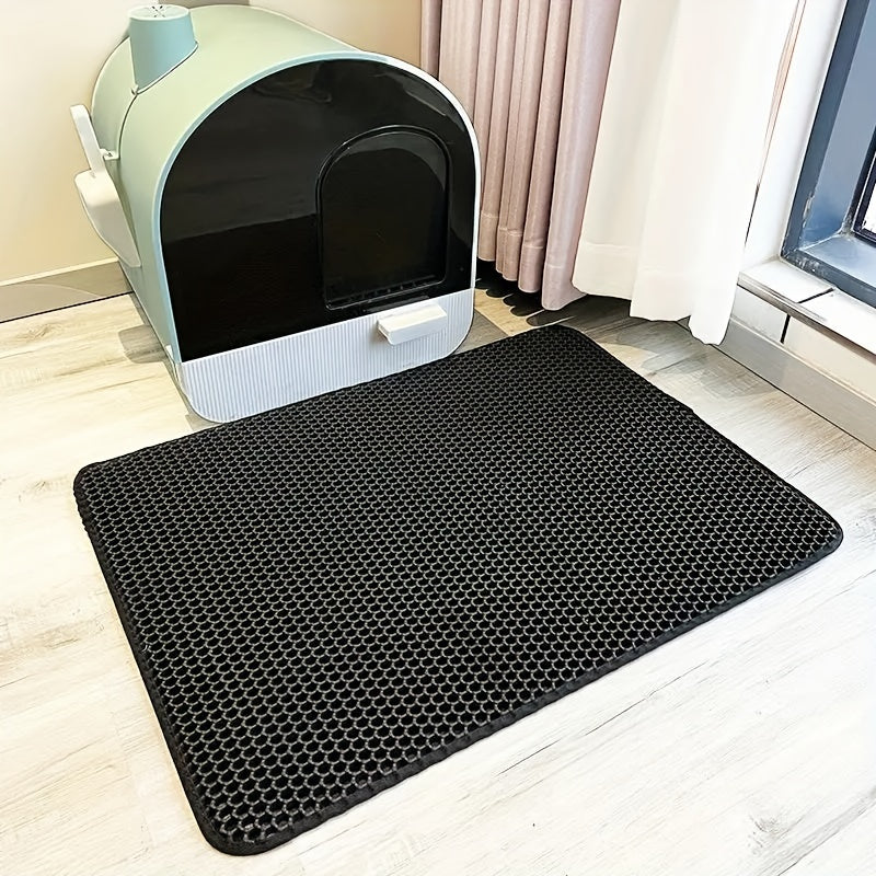 Waterproof Cat Litter Mat Leak Proof Trapping Mat Non Slip Backing