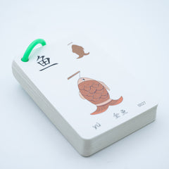 50 Chinese Character Cards for Easy Learning with Pictures - Memorize Quickly