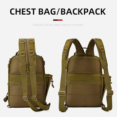 Large Capacity Fishing Backpack Water Resistant Tackle Box Storage Bag