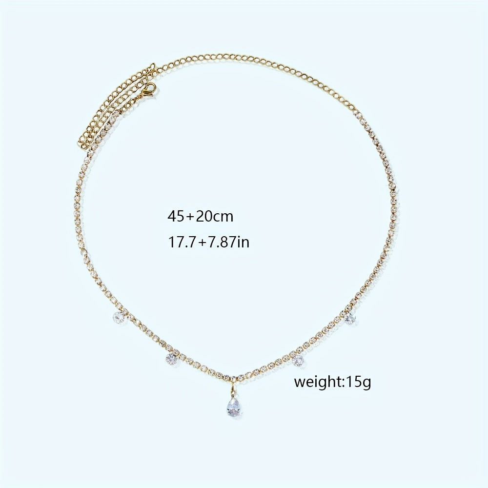 Crystal Headband With Pendant Boho Style Hair Accessories