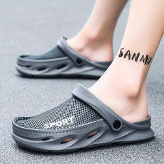 Men's Mesh Breathable Clogs Non Slip Garden Shoes