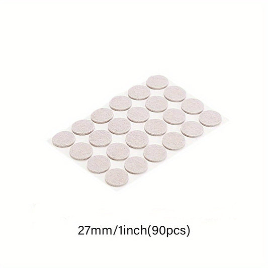 90pcs Furniture Mats Felt Mat Wood Floor Protector