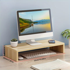 Desktop Storage Rack Monitor Base Bracket Pad Desktop Computer Rack