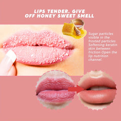 Peach Lip Scrub Exfoliate Moisturize Lips