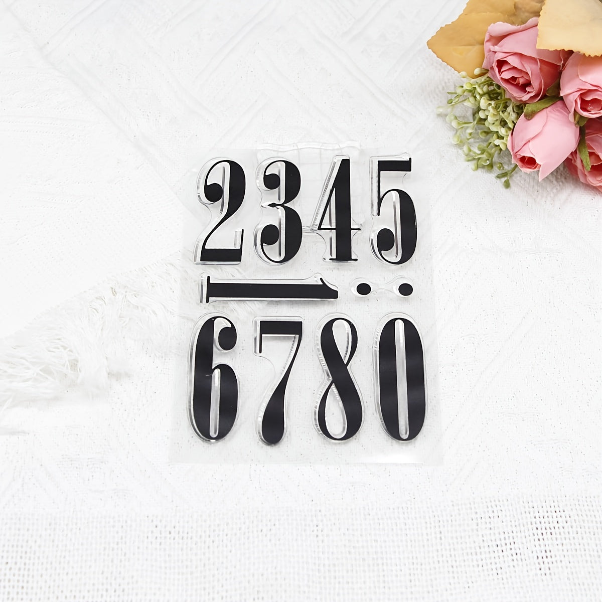 Kids Cartoon Silicone Stamp Set Stationery Seal Stamps