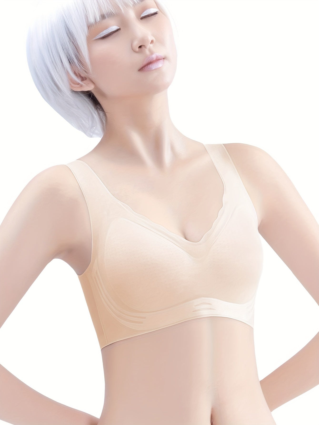 Comfy Seamless Push Up Wireless Bra