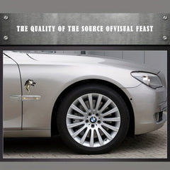 3D Car Metal Wolf Sticker Personalized Decorative Personality Car Sticker