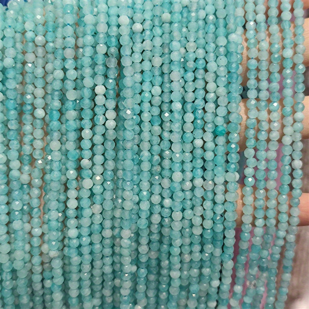 Labradorite Malachite Aquamarine Morganite Fluorite Beads Strip
