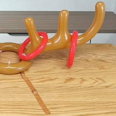 PVC Inflatable Halloween Christmas Party Head Antlers Ferrules