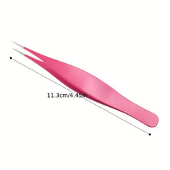 Precision Pointed Tweezers for Ingrown Hair Removal