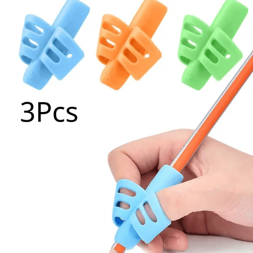 6 Pencil Grips Handwriting Posture Correction Training Writing Aids