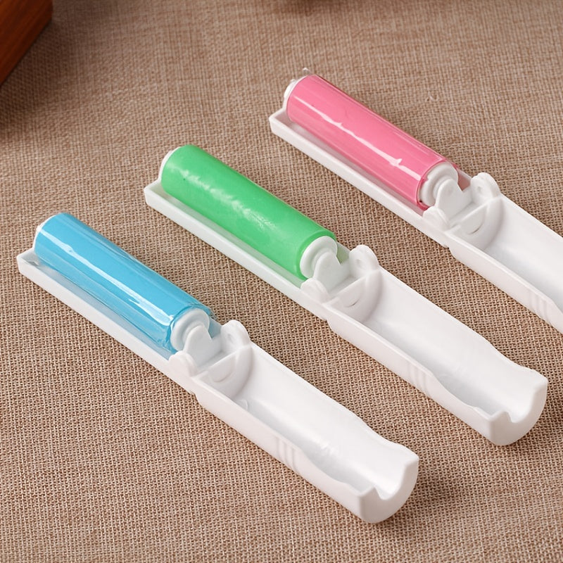 Mini Portable Hair Sticker Washable Drum Cloth Hair Remover